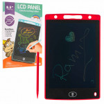 Grafický LCD tablet na kreslenie - červený